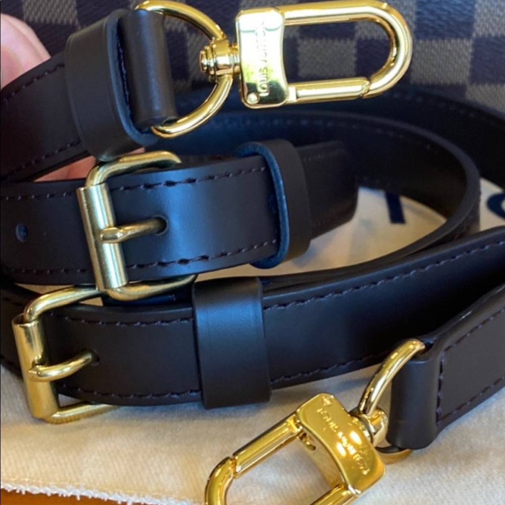 LOUIS VUITTON SPEEDY BANDOULIERE 25 and EMILIE WALLET DAMIER EBENE - Picture 8 of 16